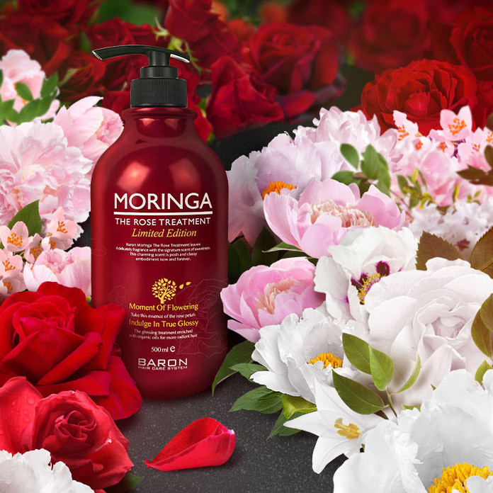 Baron Moringa The Rose Shampoo/Treatment 500g | Shopee Singapore