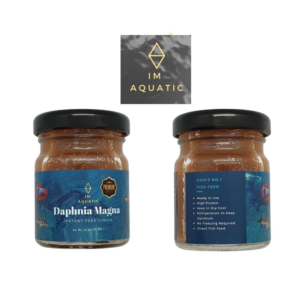 Aquarium Instant Daphnia Fish Food (45GM) | Shopee Singapore