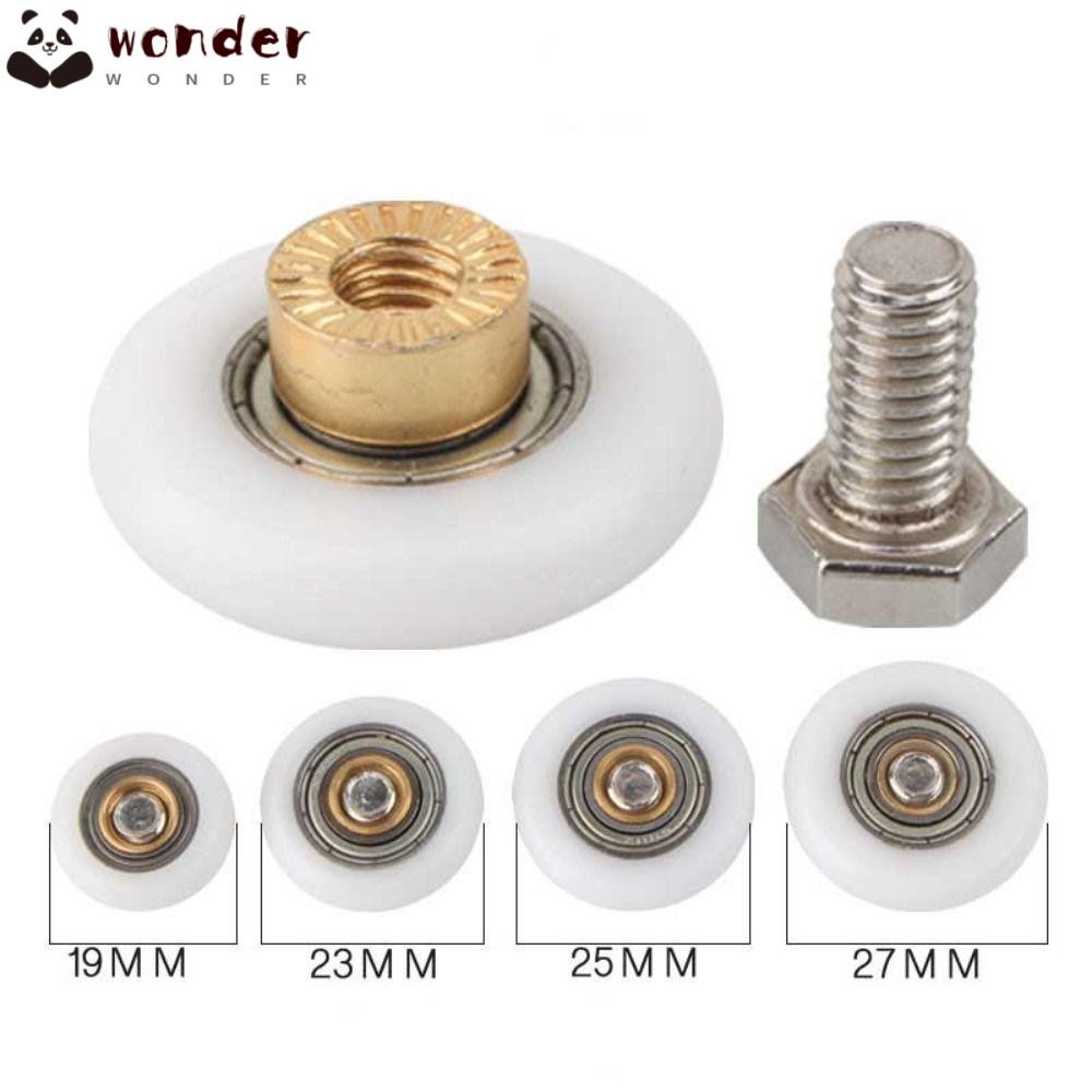 WONDER Sliding Door Wheel, Replacement Parts Brass Shower Door Rollers