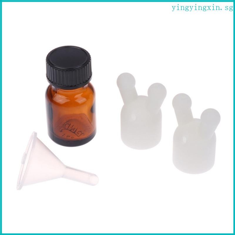 YIN Double Hole Nasal Inhaler Set with Refillable Bottles Aromas ...