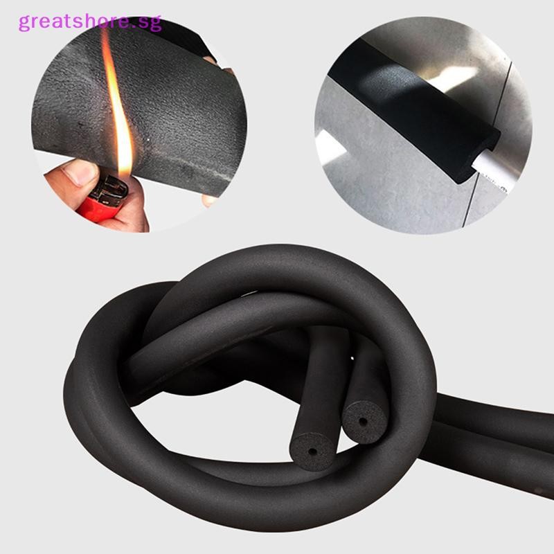 greatshore 1.8M Sponge Rubber Pipe Black Waterproof Pipeline Holder ...