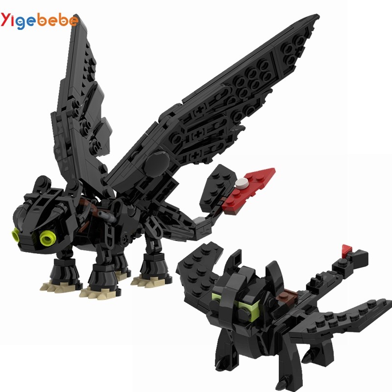 How to Train Your Dragon Toothless Building Blocks Gifts For Kids DIY ...