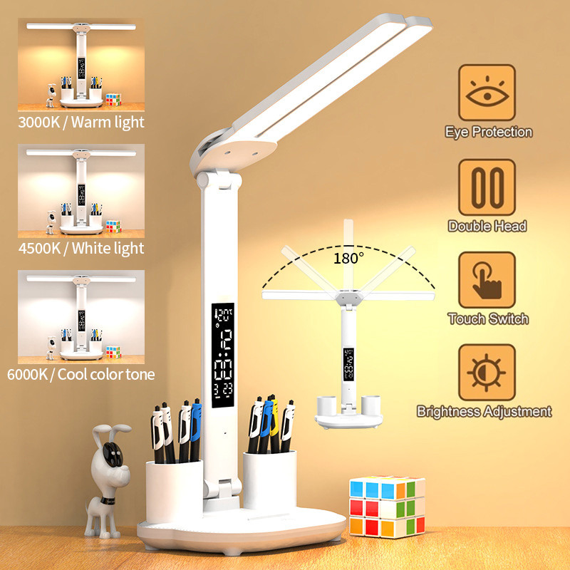 LED Table Lamp Study Table Lamp Bedroom Desk Light Desk Lamp Study Lamp ...