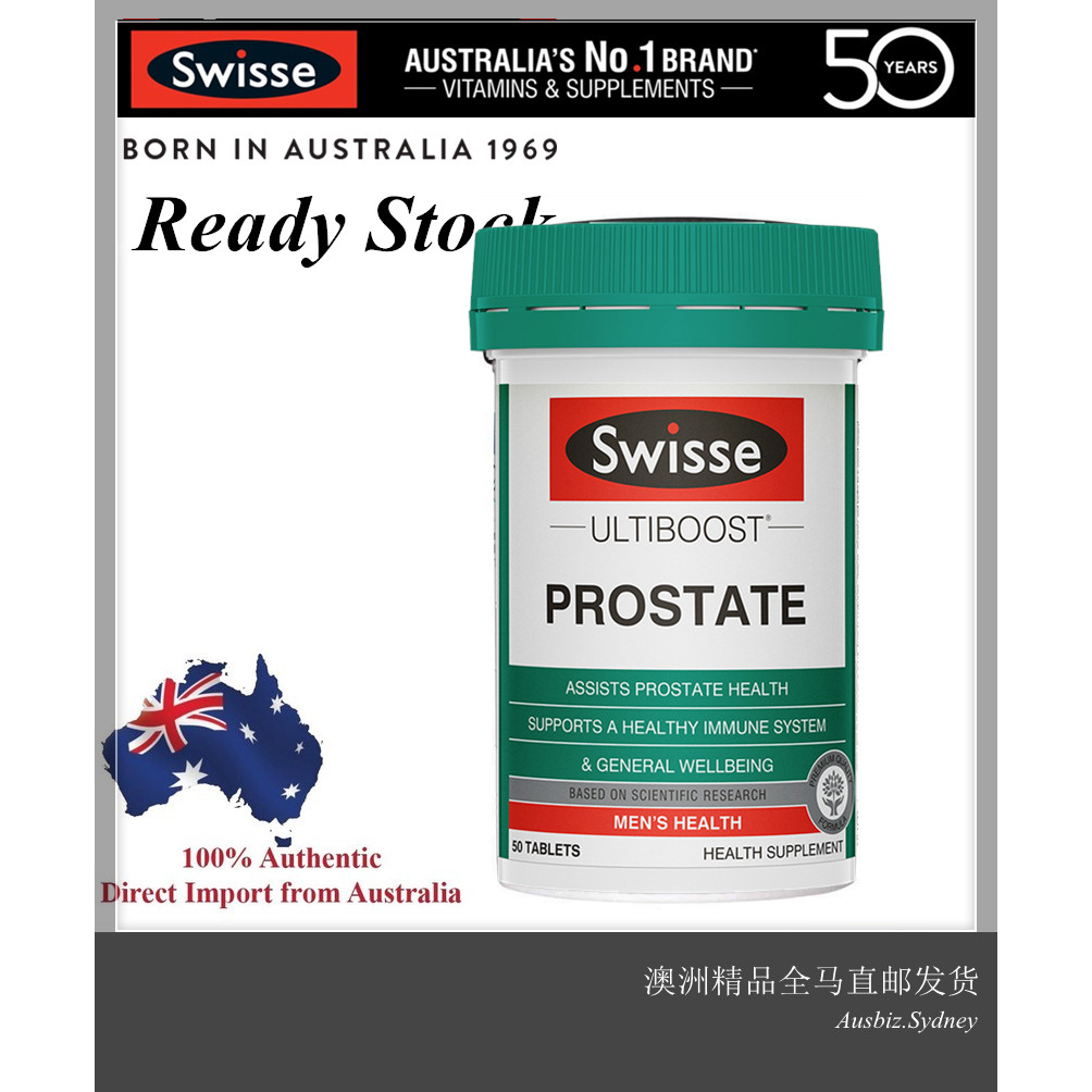[Ready Stock EXP: 09/2025] Swisse Ultiboost Prostate ( 50 Tablets ...