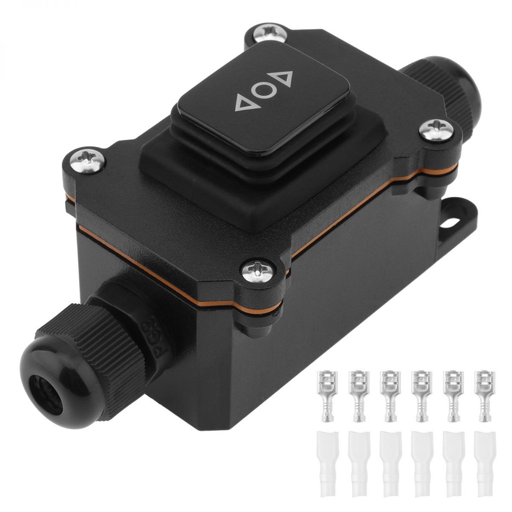 6 Pin 3 Position (ON)-Off-(ON) Waterproof Momentary Toggle Switch DC ...