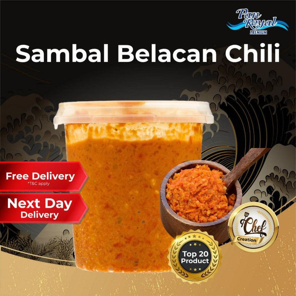 [PAN ROYAL] Sambal Belacan Tub (180g +/-) | Shopee Singapore