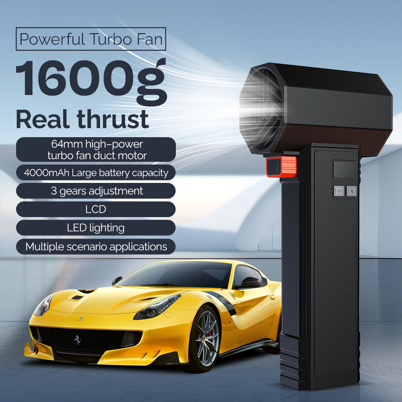 Booster Car Blower Violent Jet Fan 1.6kg Thrust Turbo Dry 64mm ...