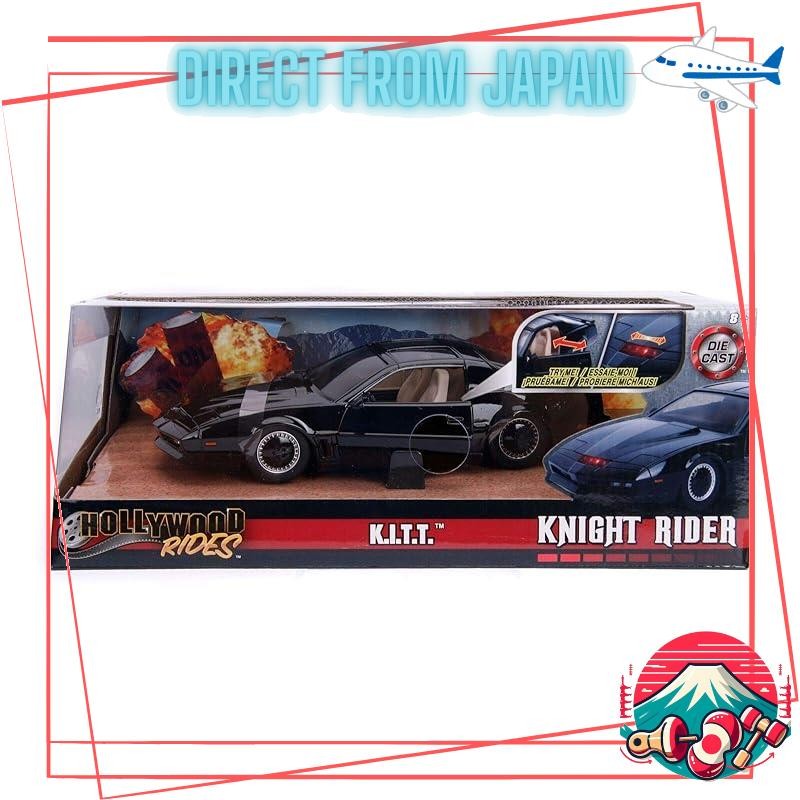 Jada Toys Knight Rider Jada Toys Metals Hollywood Rides 1 24 Diecast Car K.I.T.T. with Scanner Light Up Japan Shipment Translation Jada Toys Knight Rider Jada Toys Metals Hollywood Rides 1 24 Diecast...