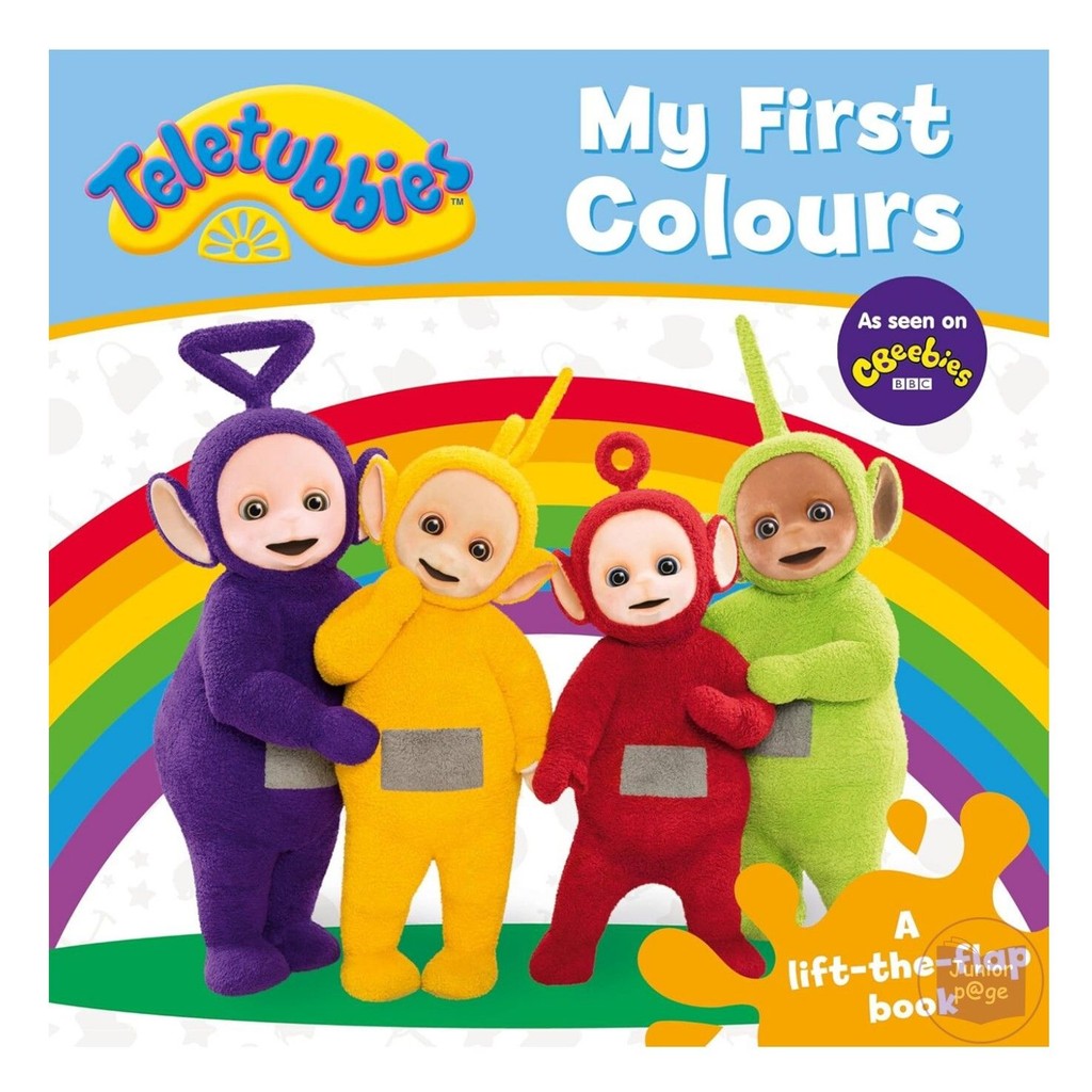 Teletubbies: My First Colours Lift-the-Flap Board Book | Shopee Singapore