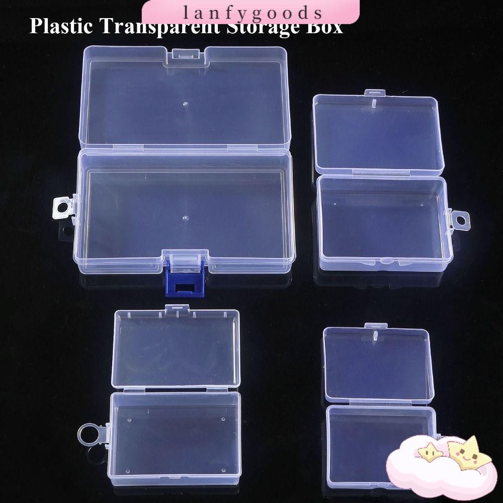 LANFYGOODSS Transparent Storage Box, 10 Sizes Plastic Jewelry Beads ...