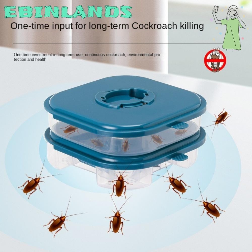 EBINLANDS Cockroach Trap Box Garden Automatic Kitchen Cockroach Killer ...
