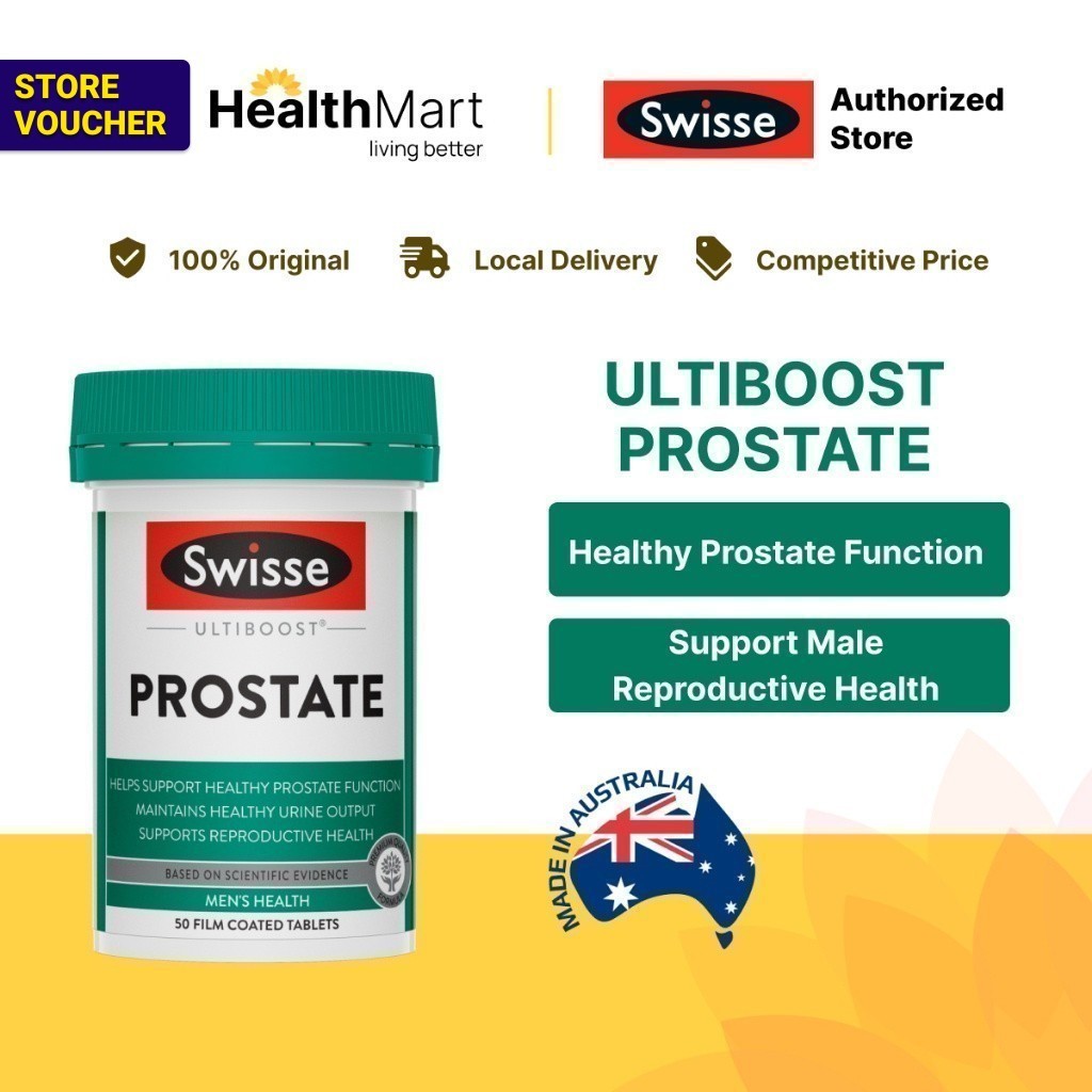 [SG] Swisse Ultiboost Prostate, 50 Tablets (Men's Health) | Shopee ...