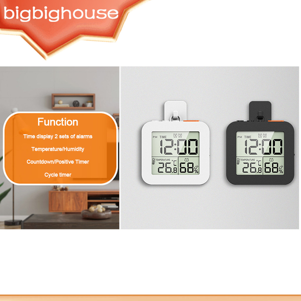 Digital Shower Clock Timer Time And Temperature At Fingertips ...