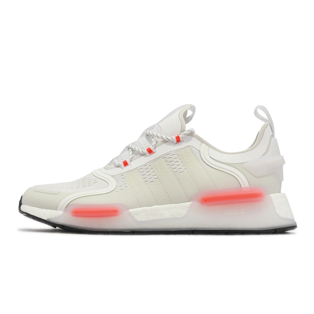 adidas Casual Shoes Nmd V3 White Reflective Orange BOOST Clover Men s Sneakers ACS GX2089 Shopee Singapore