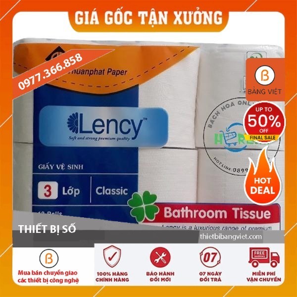 Lency Toilet Paper Core 12 Rolls 3 Layers | Shopee Singapore