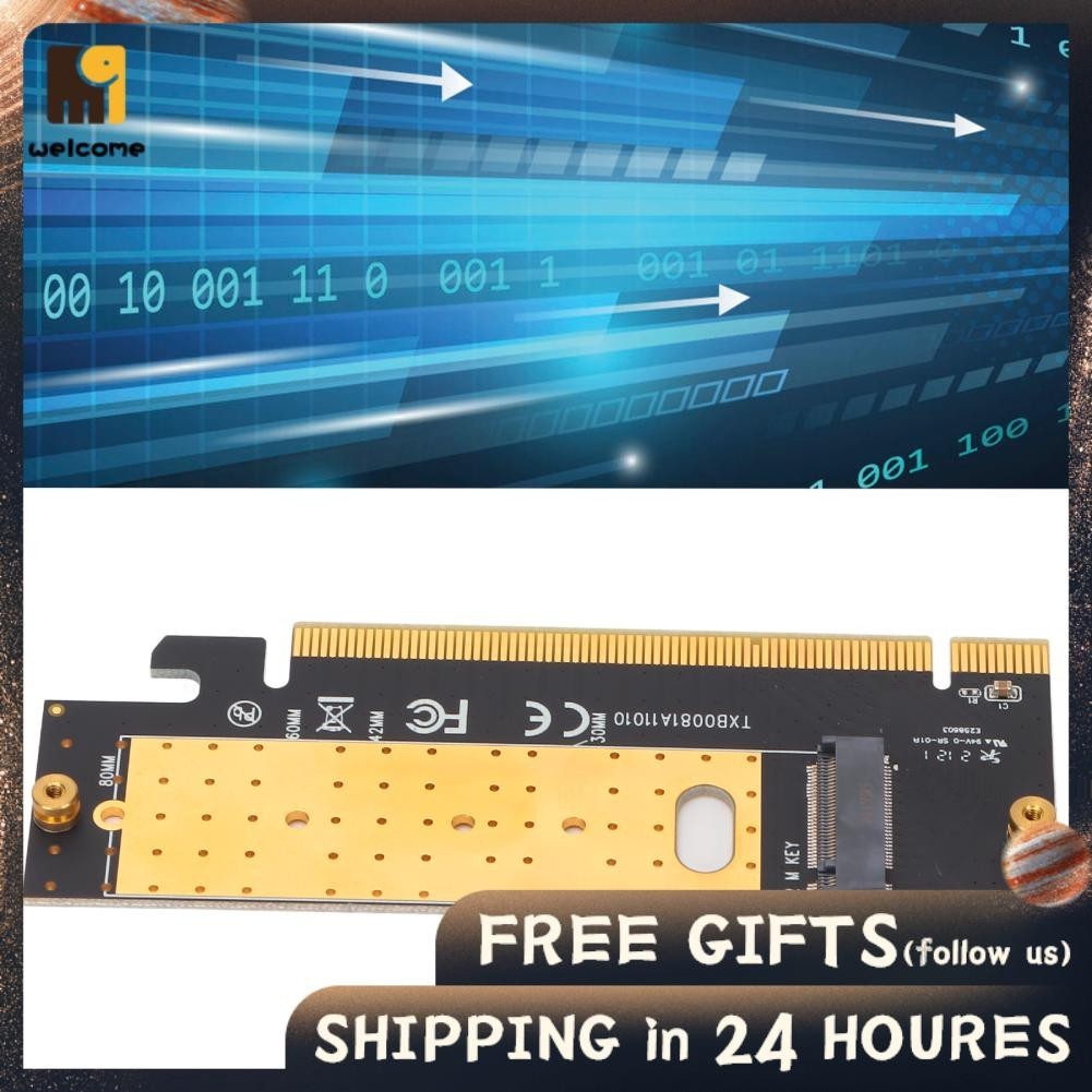 Welcomehome M.2 PCIE Adapter Free Expansion To 8GB/S Speed 2280/2260 ...