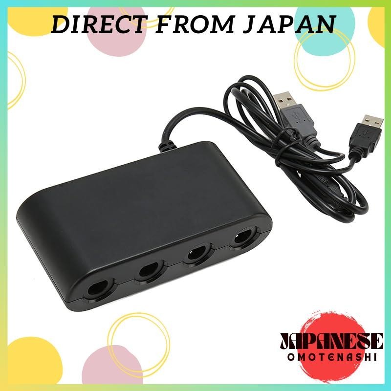 GameCube controller adapter, 4-port 3 in 1 game controller adapter ...