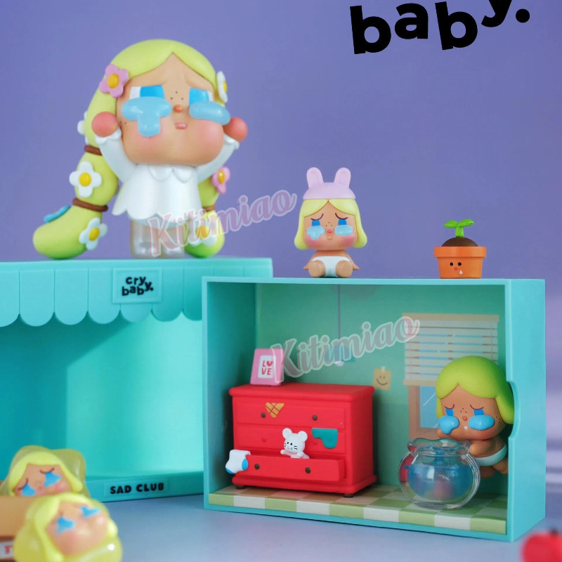 Kitimiao LED Night Light Desk Ornament from CRYBABY Sad Series