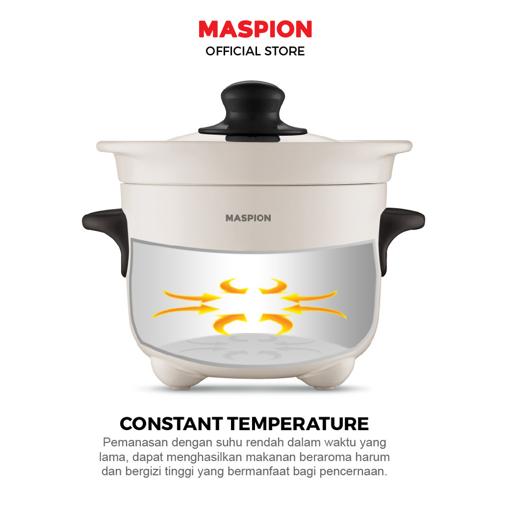 Maspion Slow Cooker Magic Cooker 1.5 Liter MSC-1815 - Gambar 4
