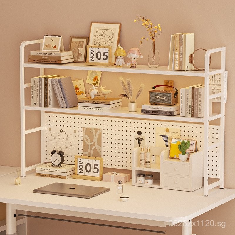 Workstation Display Rack Storage Rack Home Desktop Organizer Study Desk ...