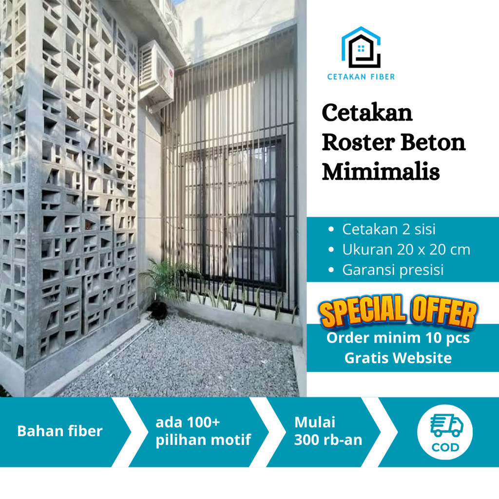 Minimalist concrete roster mold with 4 holes | Shopee Singapore