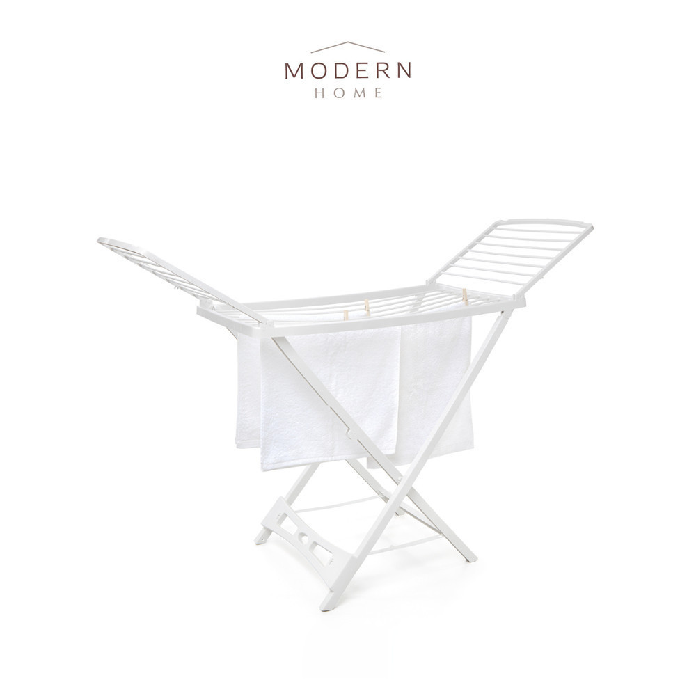 RAYEN Resin Outdoor Clothes Drying Rack In White | Shopee Singapore