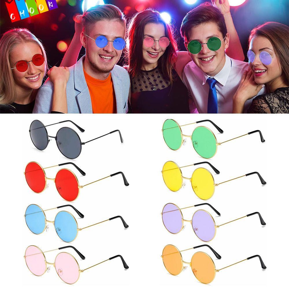 CHAAKIG Metal Sunglasses Women Men Hippie Party Eyewear Shopee Singapore