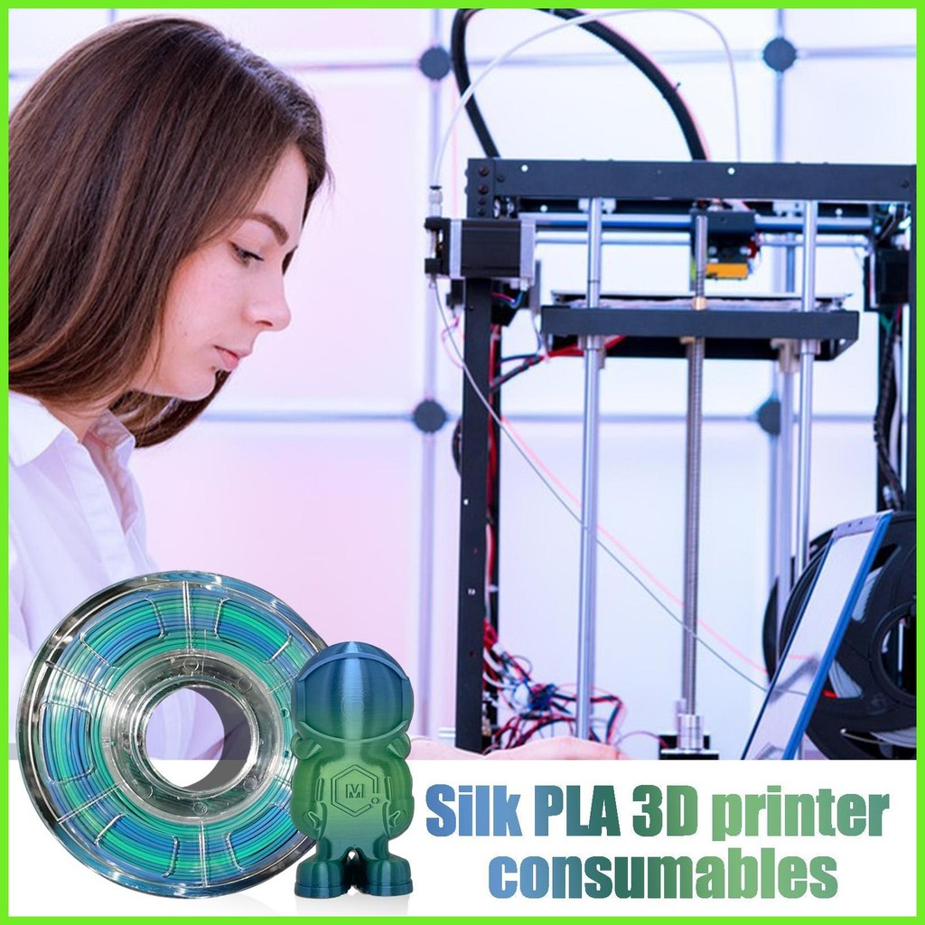 Silk Filament 1.75 Multicolored Fast Color Change Filament Spool ...