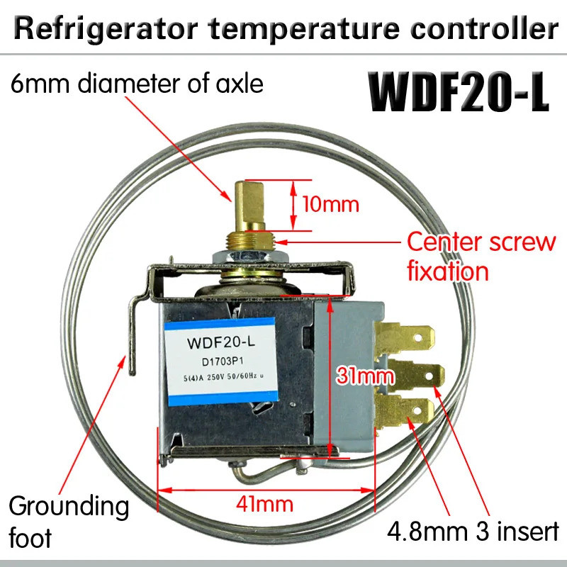 WDF20-L Refrigerator freezer thermostat switch Refrigerator thermostat ...