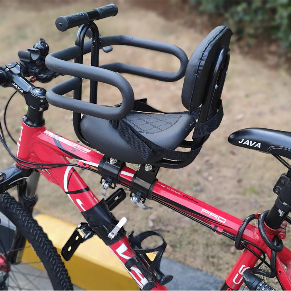 Child seat on mountain bike hotsell