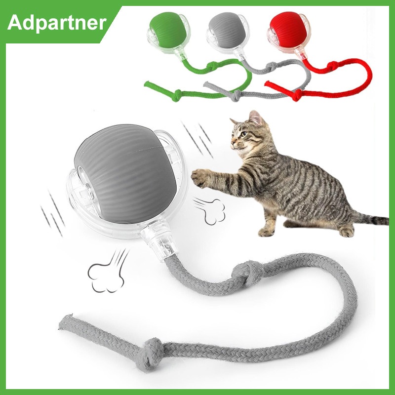 Interactive Cat Toys Ball, Electric Dog Toy Automatic Pet Exercise