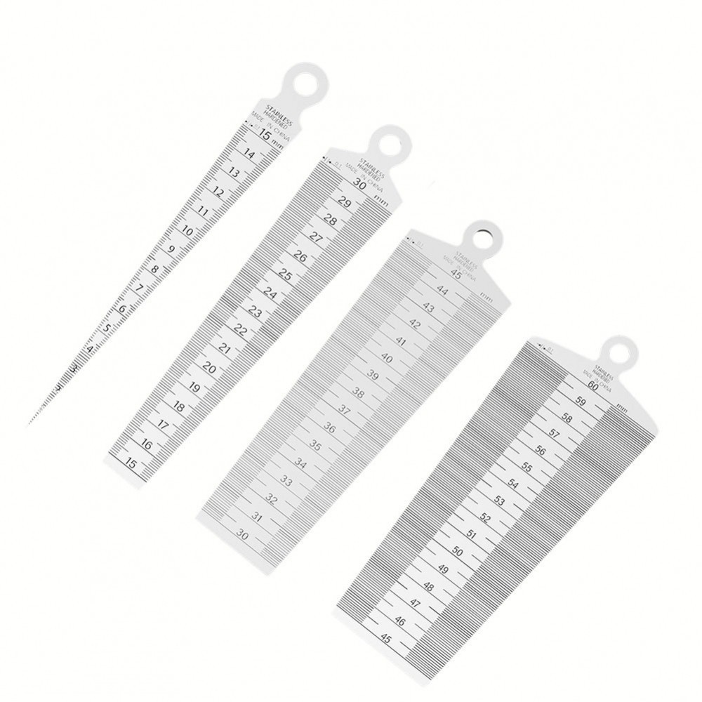 【COLORFUL】Taper Gauge Feeler Lightweight Metric Scale Aperture Compact ...