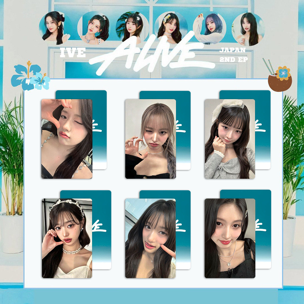 Kpop Idol IVE Japan 2nd Ep Album ALIVE Photocard | Shopee Singapore