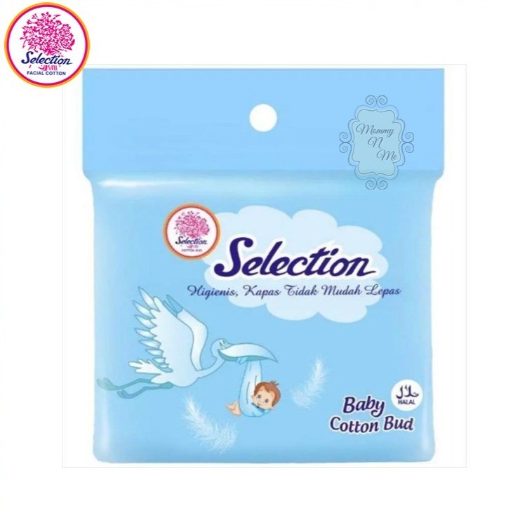 Selection Baby Cotton Bud 100pc / Merah Jingga Official - Gambar 4