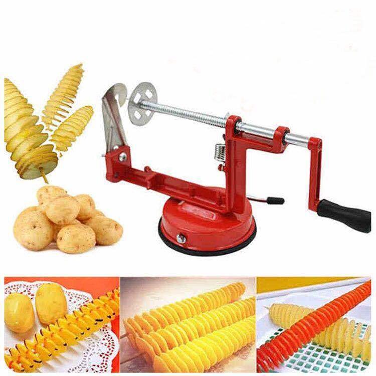 Cyclone Potato Machine Rolling French Fries Machine Stainless Steel ...