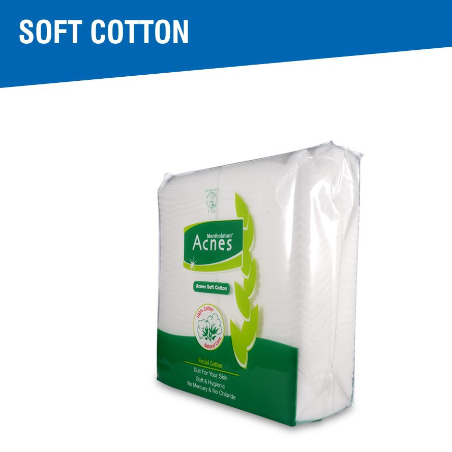 Acnes Soft Cotton - 35gr / Merah Jingga Official - Gambar 3