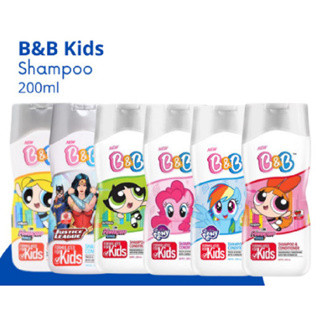 BnB Kids Shampoo Conditioner 200 ml / B&B Shampoo & Conditioner 200ML /Merah Jingga Official - Gambar 2