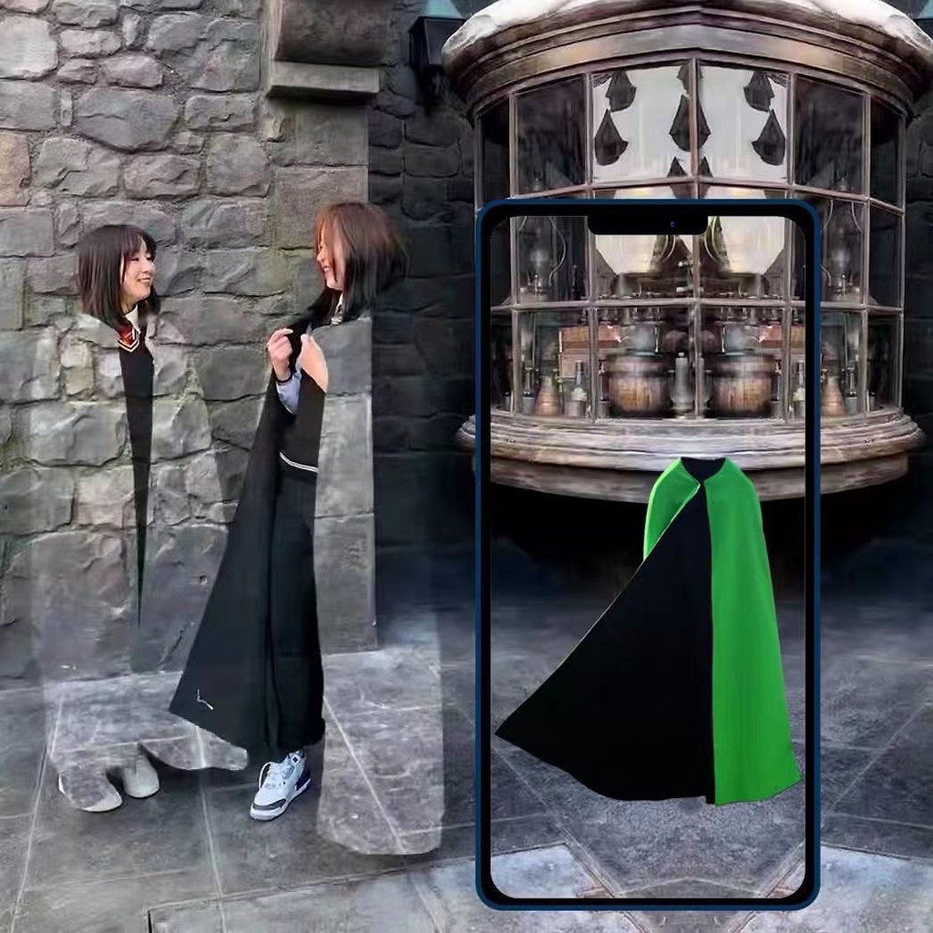 Hogwarts Magic Cloak Harry Potter Joint Name Peripheral Magic Robe ...