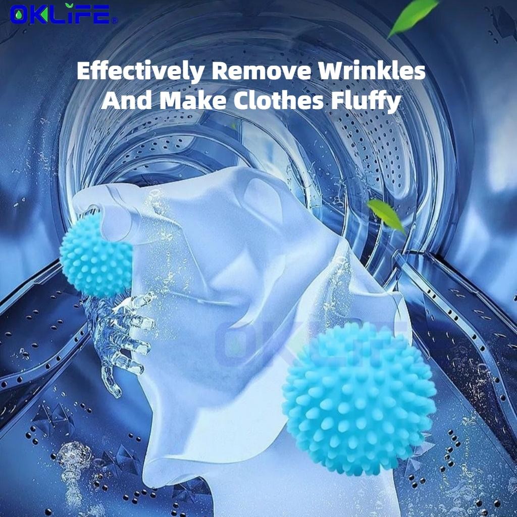 PVC Softener Drying Cleaning Ball Clothes Cleaning Magic Ball for Washing Machine Extra Large Washing Machine view 8
