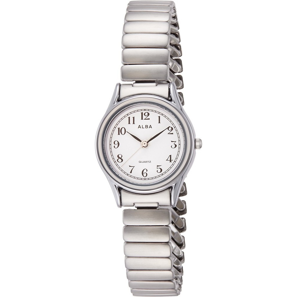 Quartz watch silver sale