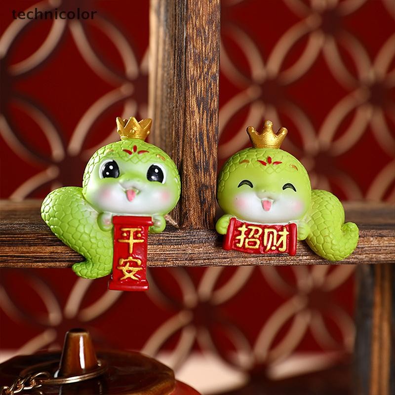 【TESG】 2025 Year Of The Snake Mini Ornament Fortune Zodiac Snake