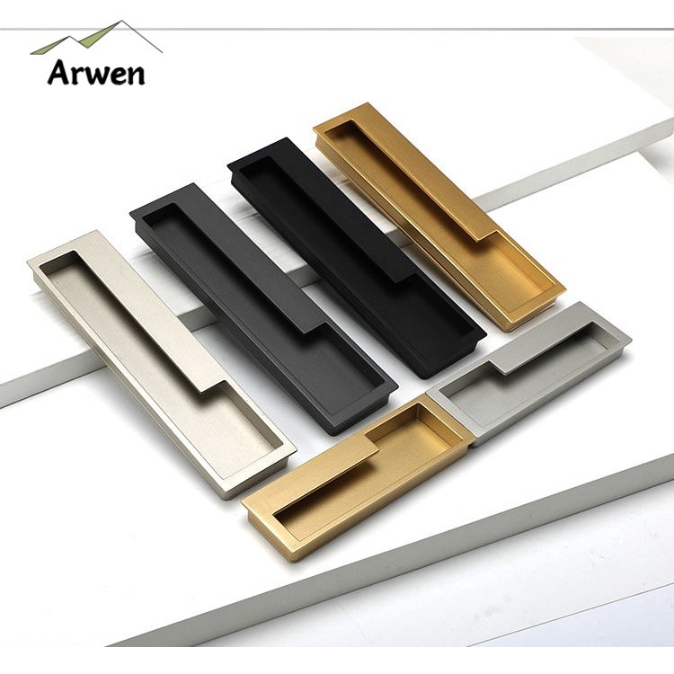 Concealed Cabinet Handle Built-In Invisible Handle Concealed Built-In ...