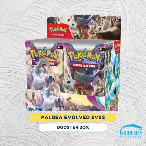 FACTORY SEALED] Pokemon TCG: SV02 Scarlet & Violet Paldea Evolved Booster  Box BB | Shopee Singapore