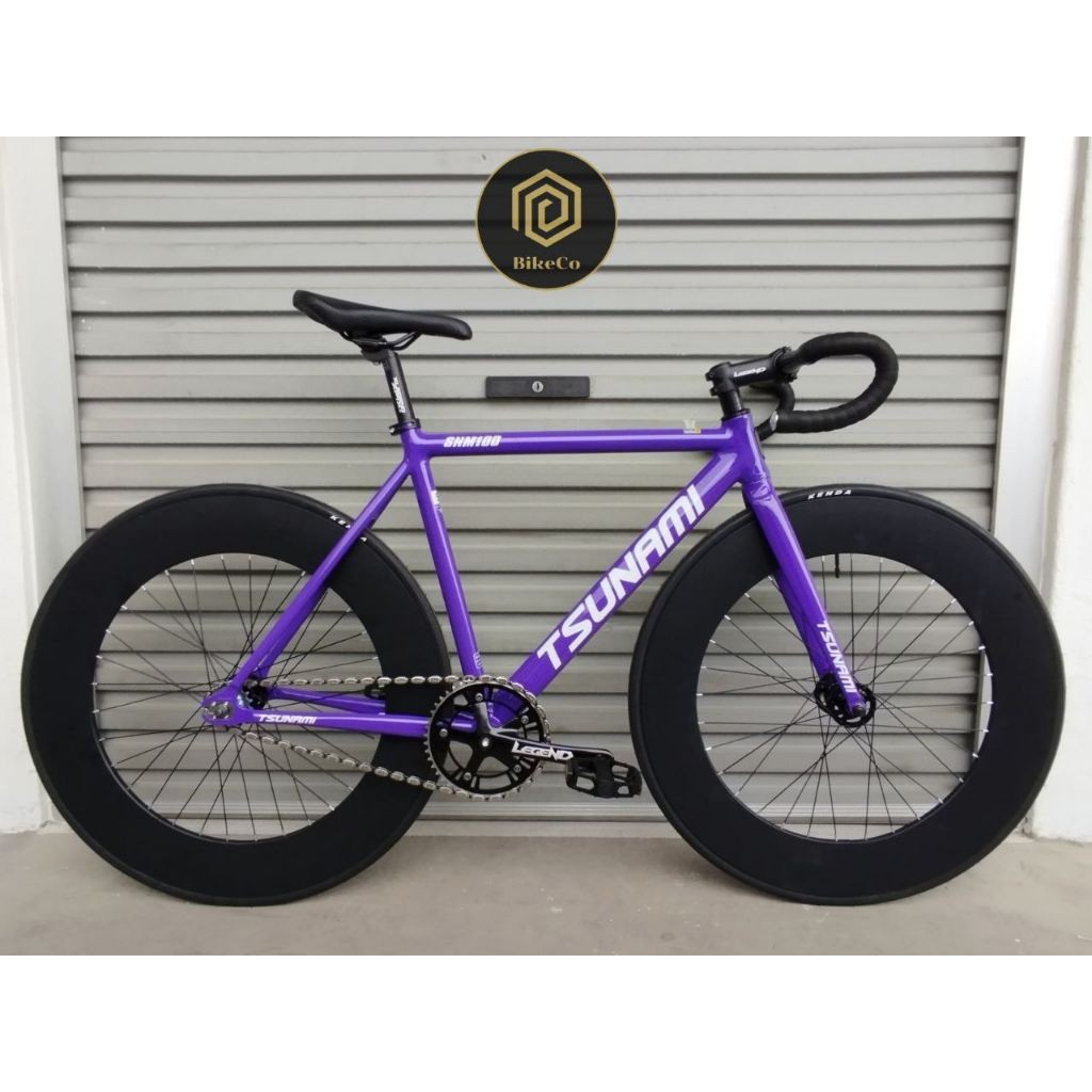 TSUNAMI SNM100 90mm Deep Section Track Fixie | High Profile Fixed