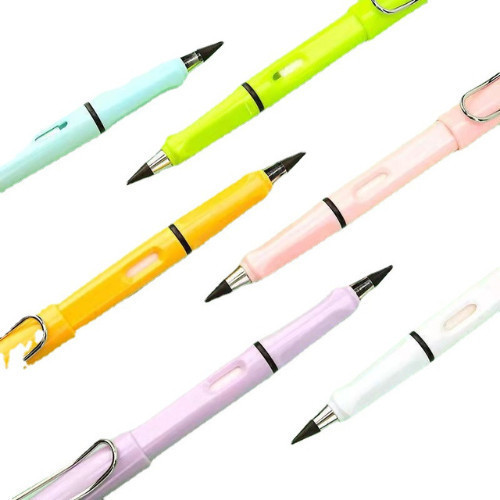 Yeppo Pensil Abadi Eterna Plus Penghapus Clip - Gambar 2