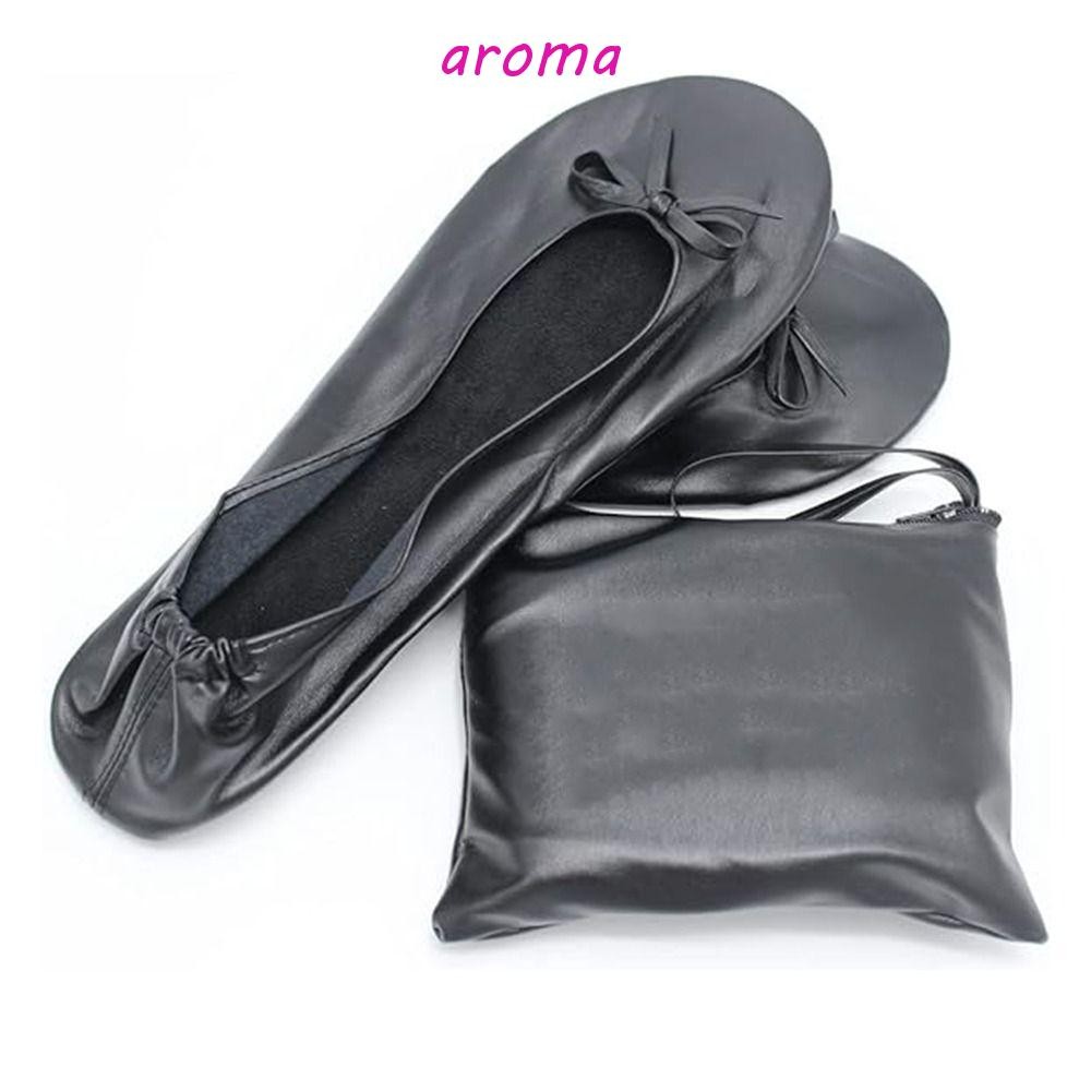 Ballerina Flats Roll Up Flats AROMA Foldable Ballet Flats