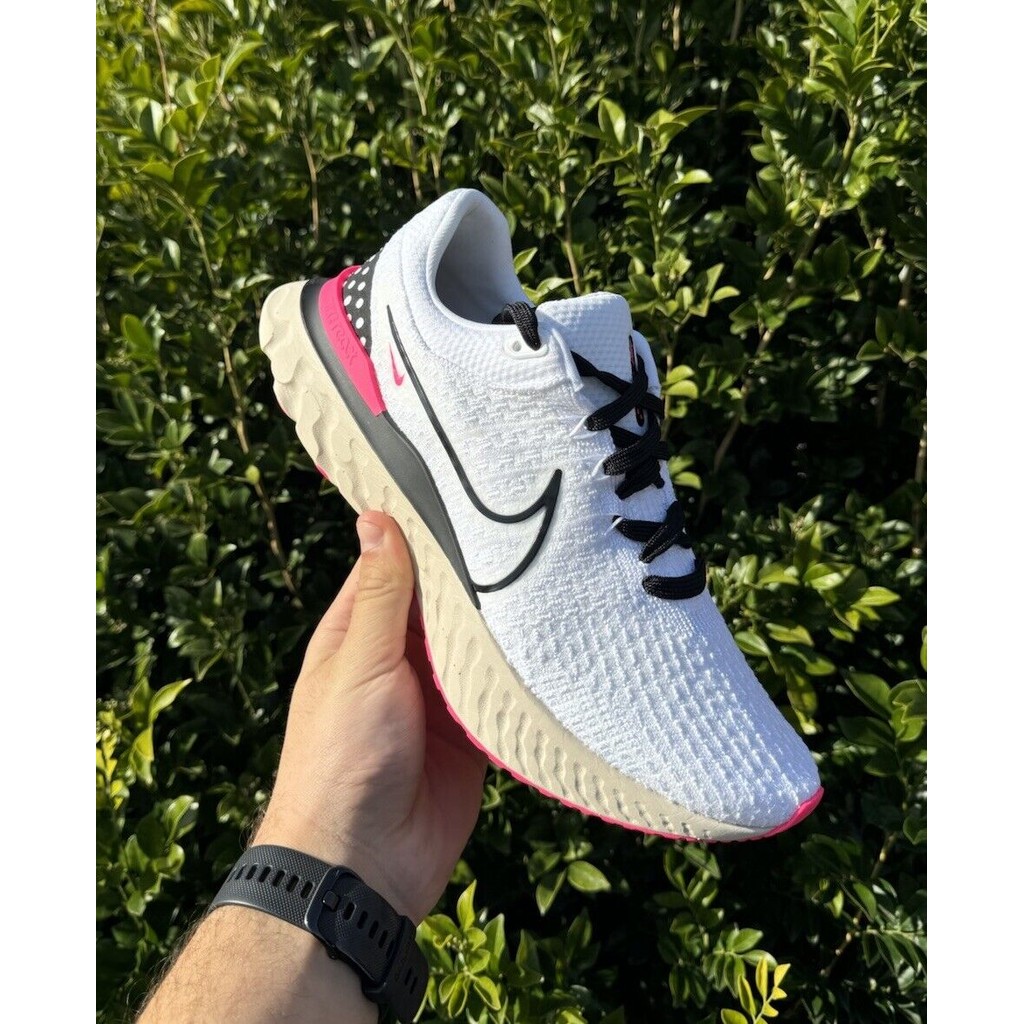 Nike React Infinity Run 3 FK White Black Mens Size US 8 13 Running Shoes New Shopee Singapore