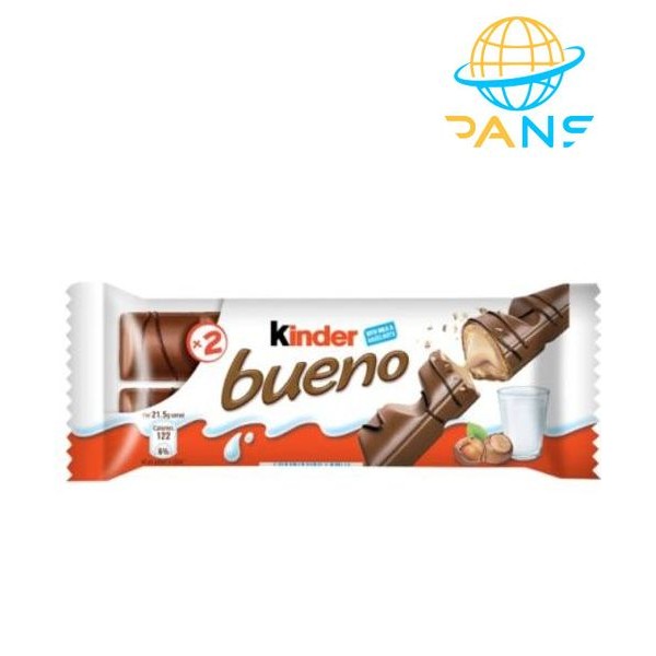 Kinder Bueno Milk Chocolate Wafer Bar 43g | Shopee Singapore