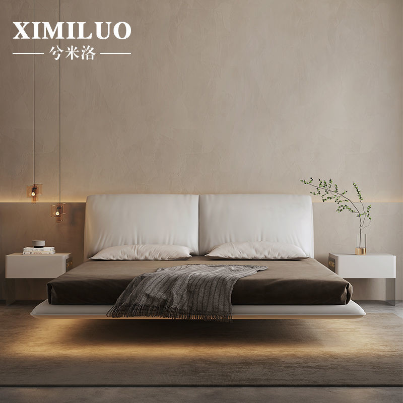Simple Nordic Minimalist Headboard Design photo