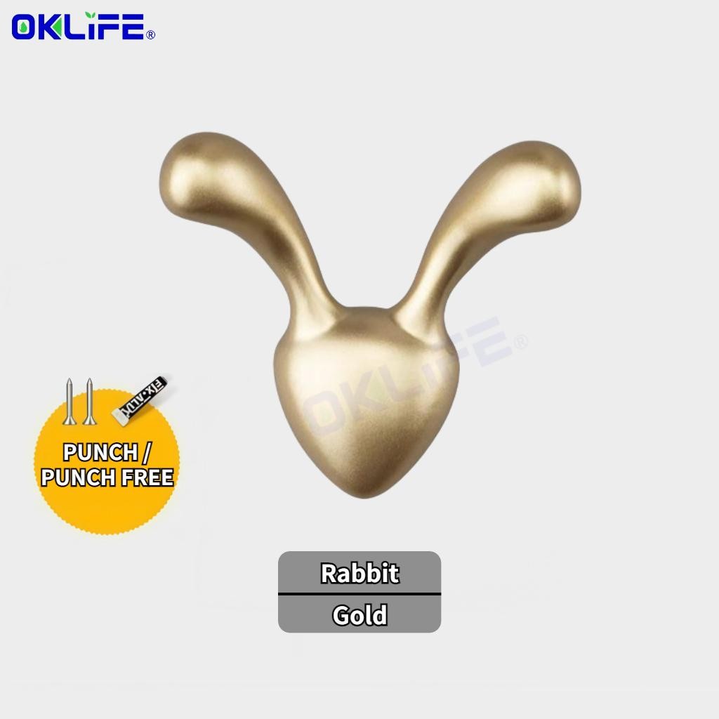 Creative hook Little Dolphin aluminum alloy adhesive hook wall bathroom door punching-free hanging hook view 12